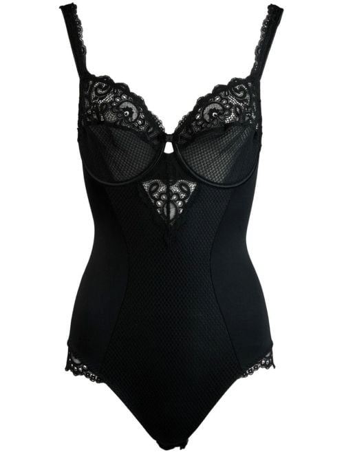 Gaby Body con ferretto, nero