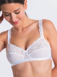 Gaby Reggiseno senza ferretto, bianco