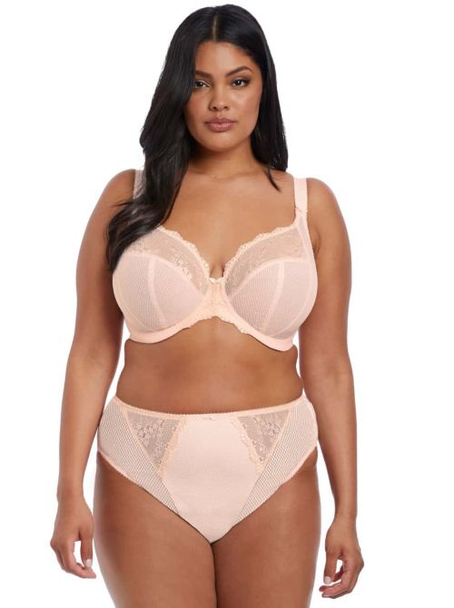 Elomi Charley Black Uw Plunge - Stretch, Ballet Pink