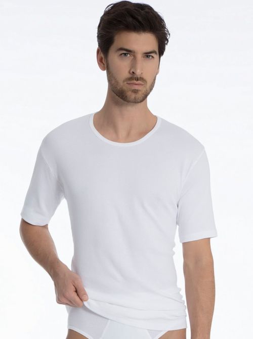 Classic Cotton 1:1 T-Shirt, white CALIDA