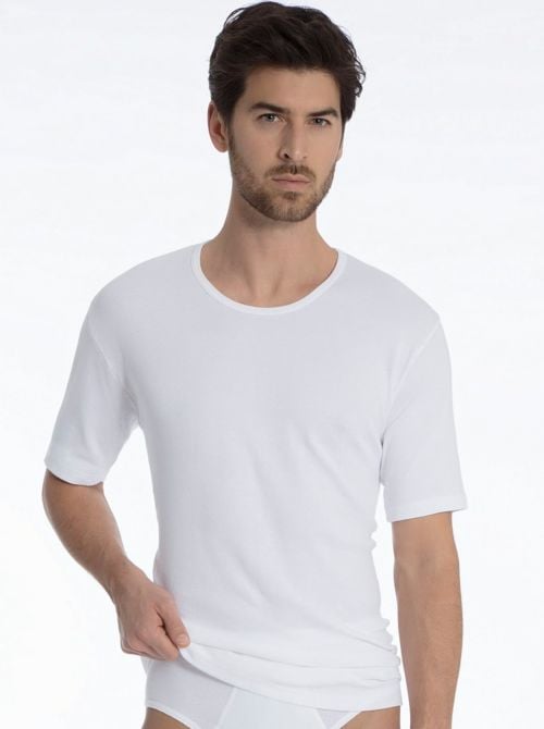 Classic Cotton 1:1 T-Shirt, white