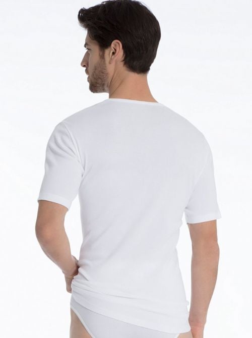 Classic Cotton 1:1 T-Shirt, white CALIDA