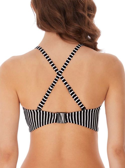 Beach Hut Reggiseno spalline rimovibili per bikini, nero