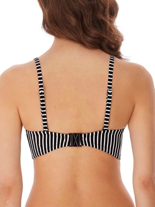 Beach Hut Reggiseno spalline rimovibili per bikini, nero