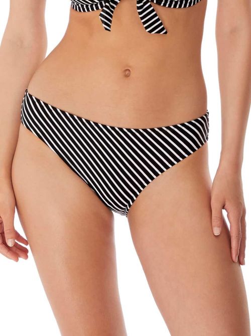 Beach Hut slip a vita bassa per bikini, nero FREYA SWIM