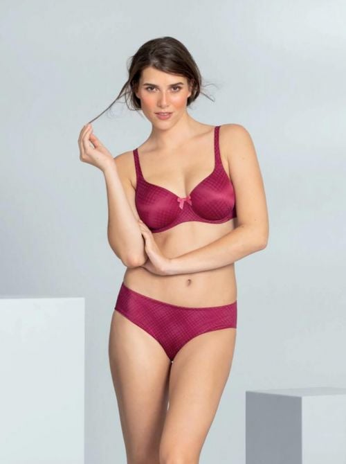 Caroline Reggiseno con ferretto e coppe preformate, ciliegia ROSA FAIA