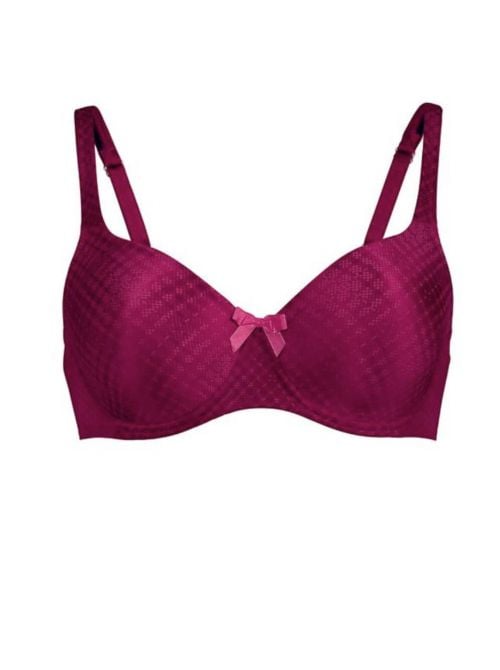 Caroline Reggiseno con ferretto e coppe preformate, ciliegia