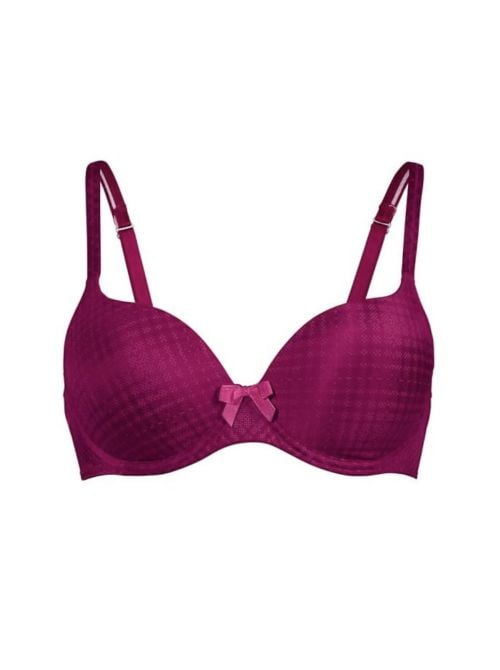 Caroline 5663 Reggiseno con ferretto e coppe imbottite, ciliegia