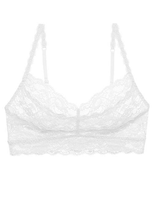 Never say never - Sweetie, bralette without underwire, white
