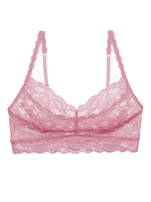 Never say never - Sweetie, bralette without underwire, pink