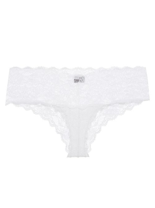 Never say never - Hottie slip a vita bassa, bianco