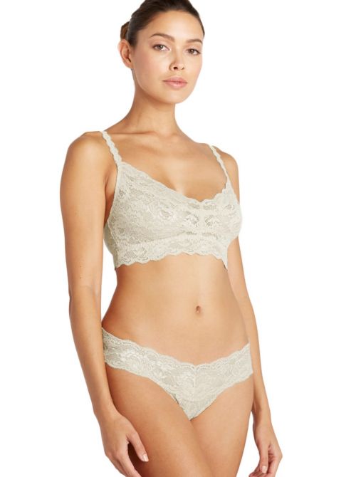 Never say never - Cutie perizoma in pizzo, moon ivory