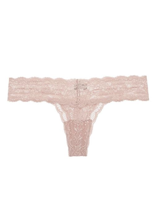 Never say never - Cutie lace thong, almond