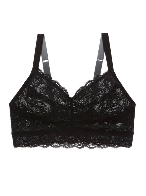 Curvy Sweetie, bralette without underwire, black COSABELLA