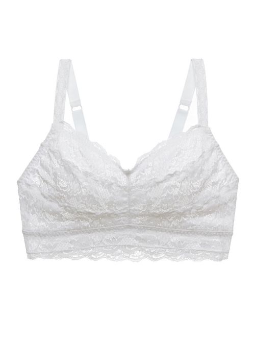 Never say never - Curvy Sweetie bralette, bianco
