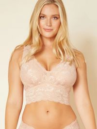Never say never - Curvy Plungie bralette without underwire, sette color