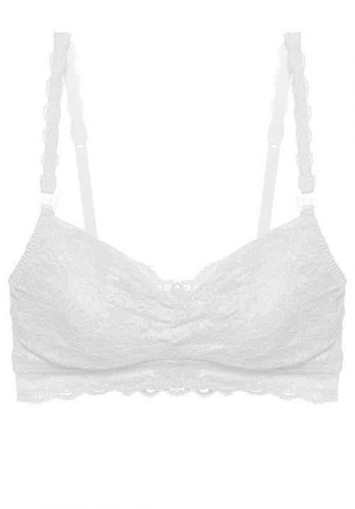 Mommie , maternity bralette without underwire, white