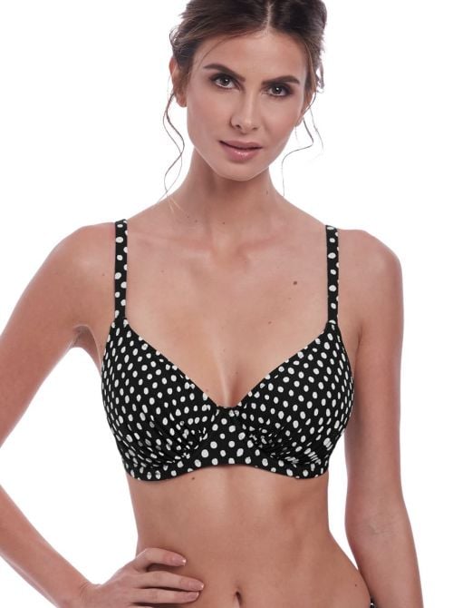 Santa Monica reggiseno per bikini con ferretto, nero