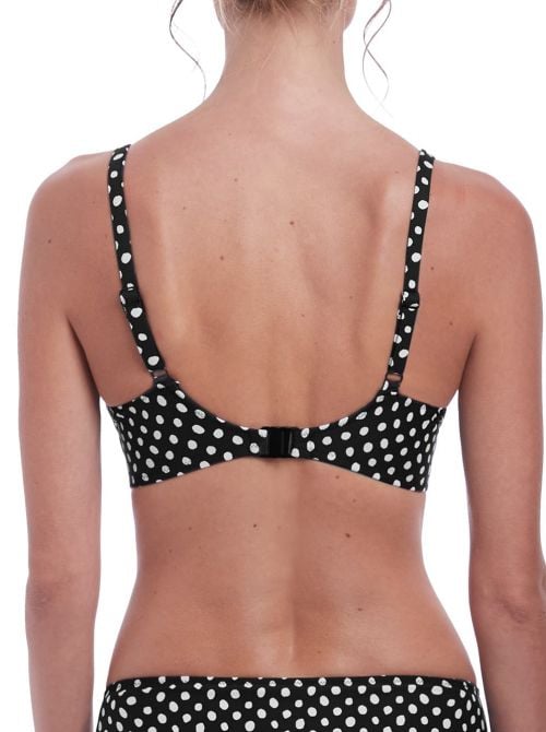 Santa Monica reggiseno per bikini con ferretto, nero