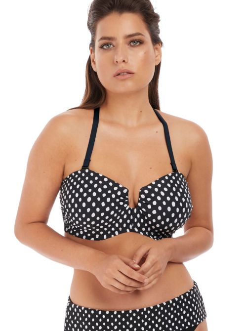 Santa Monica Reggiseno spalline rimovibili per bikini, nero FANTASIE SWIM