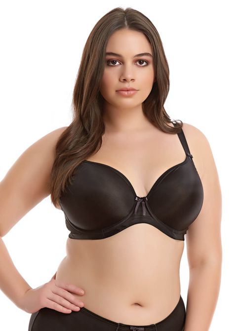 Bijou Reggiseno modellato liscio, nero ELOMI