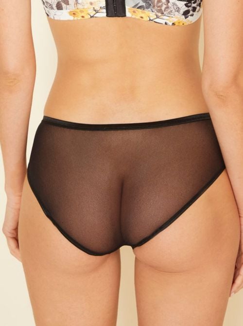 Soire Confidence Culotte in tulle, nero
