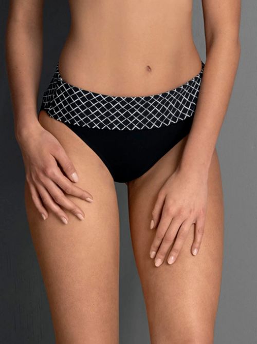 8838 Slip per Bikini, nero ROSA FAIA BEACHWEAR