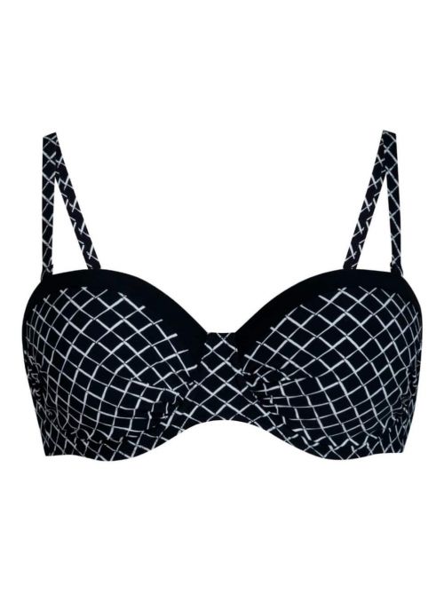 8838 Cassie Reggiseno con ferretto per Bikini, nero