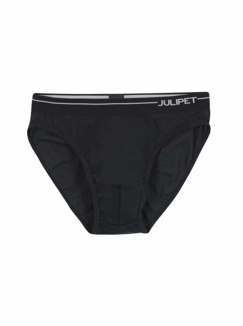 Identity - Slip Mini in Cotone Elasticizzato, nero