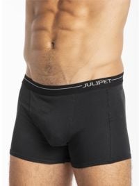 Intercity - Boxer in Cotone Elasticizzato, nero