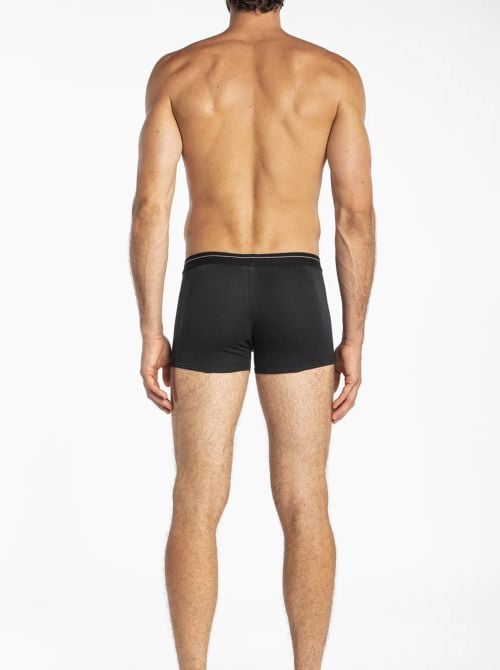 Intercity - Boxer in Cotone Elasticizzato, nero