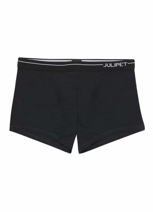 Issyk - Boxer Parigamba in Cotone Elasticizzato, nero