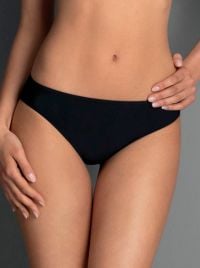 8706 Slip per Bikini medio alto, nero