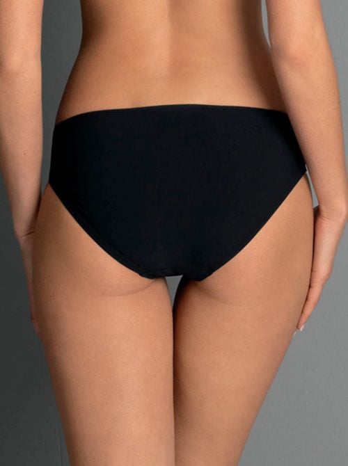 8706 Slip per Bikini medio alto, nero