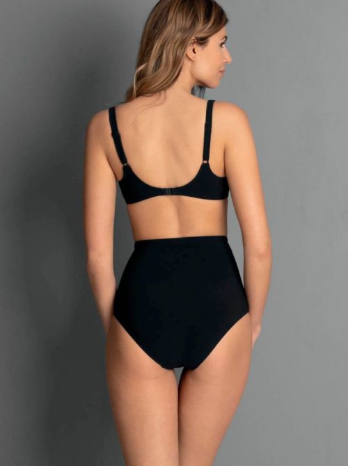 8711 Jil Shaping High modeling bikini bottom, black