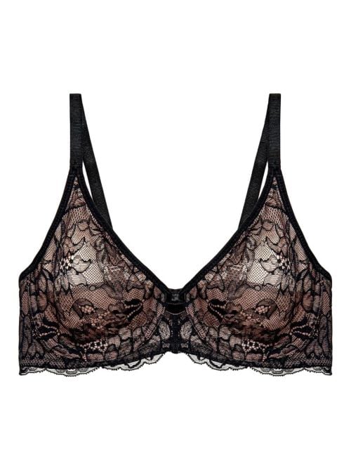 Amourette Charm W02 con ferretto, nero