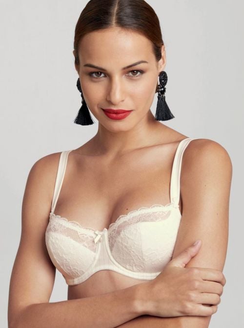 Antonia Balcony Bra, crystal