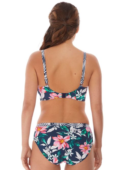 Port Maria bikini bra with underwire, floral pattern
