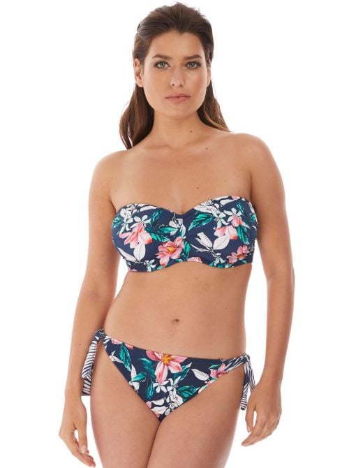 Port Maria Fascia con ferretto per bikini, fantasia floreale
