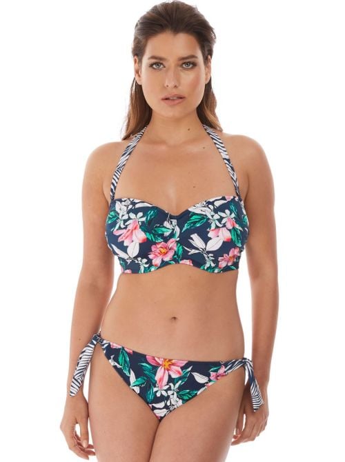 Port Maria Fascia con ferretto per bikini, fantasia floreale