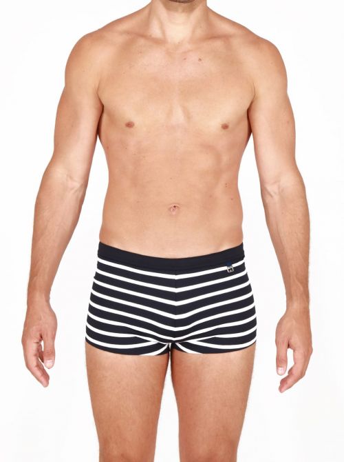 Pavillon Swim shorts, white/marine