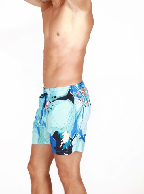 Aqua beach shorts