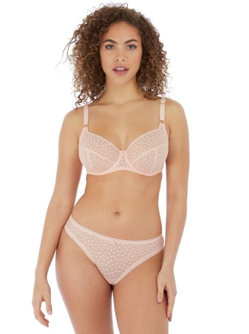 Starlight UW Side Support Balcony Bra, rose FREYA