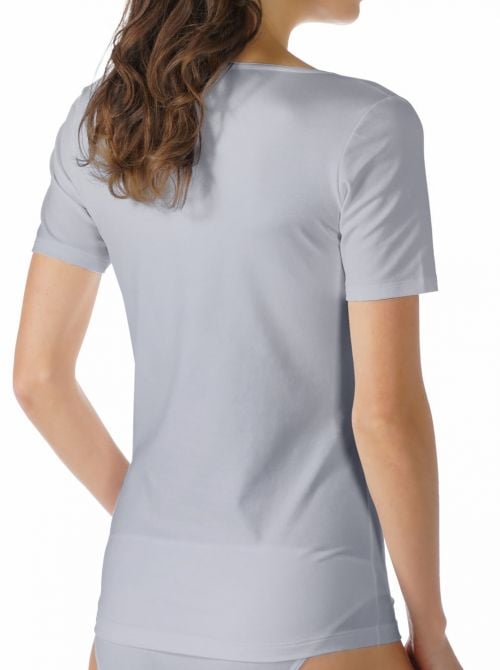 Cotton Pure t-shirt manica corta, grigio melange