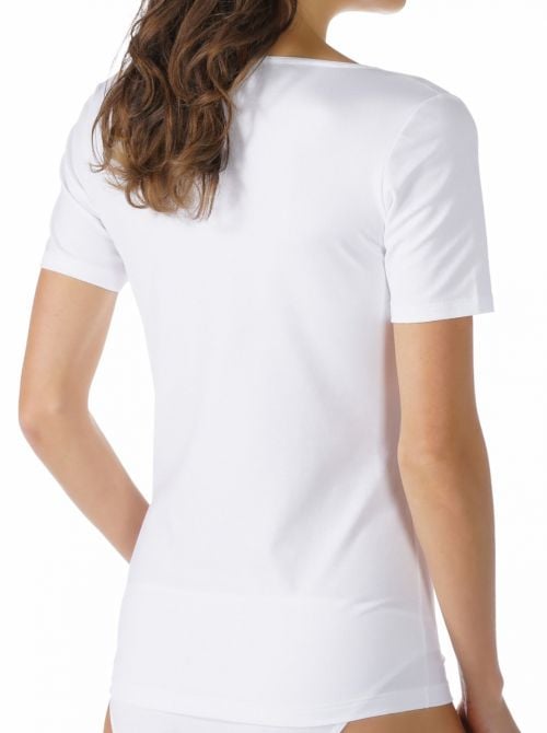 Cotton Pure short sleeve t-shirt, white