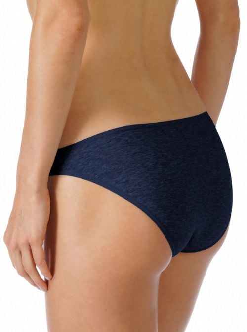 Cotton Pure mini low waist briefs, blue MEY