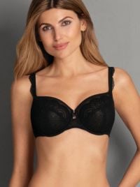 Selma Reggiseno con ferretto, nero