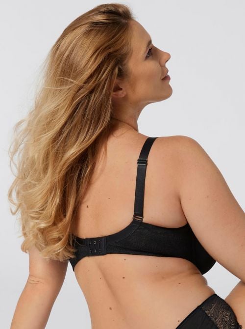 Lace Spotlight W reggiseno con ferretto, nero