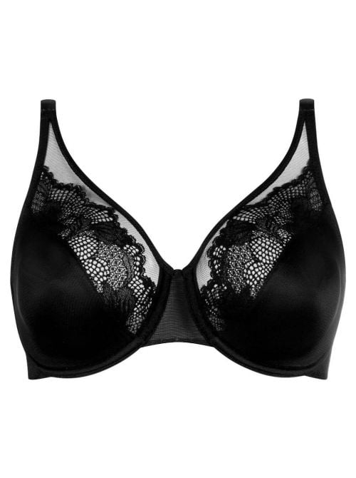 Lace Spotlight W reggiseno con ferretto, nero