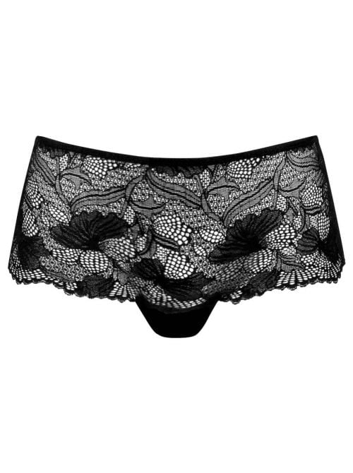 Lace Spotlight slip hipster, nero